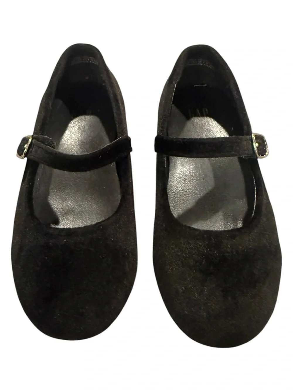 Gap Toddler Velvet Mary Jane Flats Strap Design Size 8 Classic Holiday Party